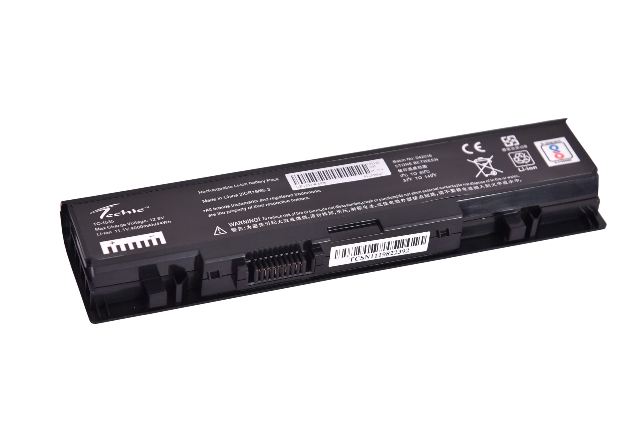 Techie Compatible Laptop Battery for Dell 1535 – Studio 1536 / 1537 / 1555 / 1557 / 1558 / PP33L / PP39L (WU946 Series)