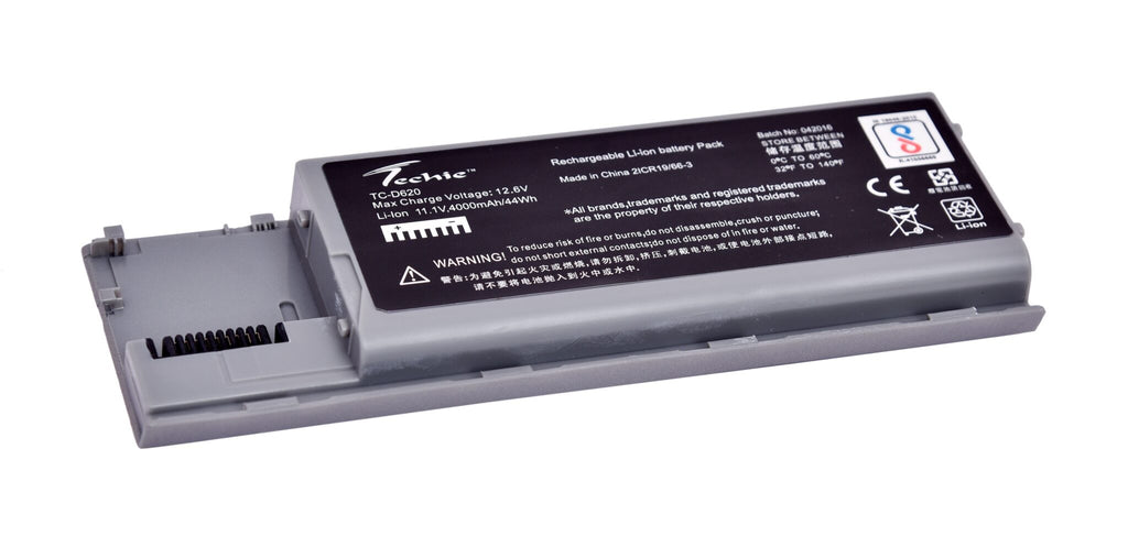 Techie Compatible Laptop Battery for Dell Latitude D620 / D630 Series