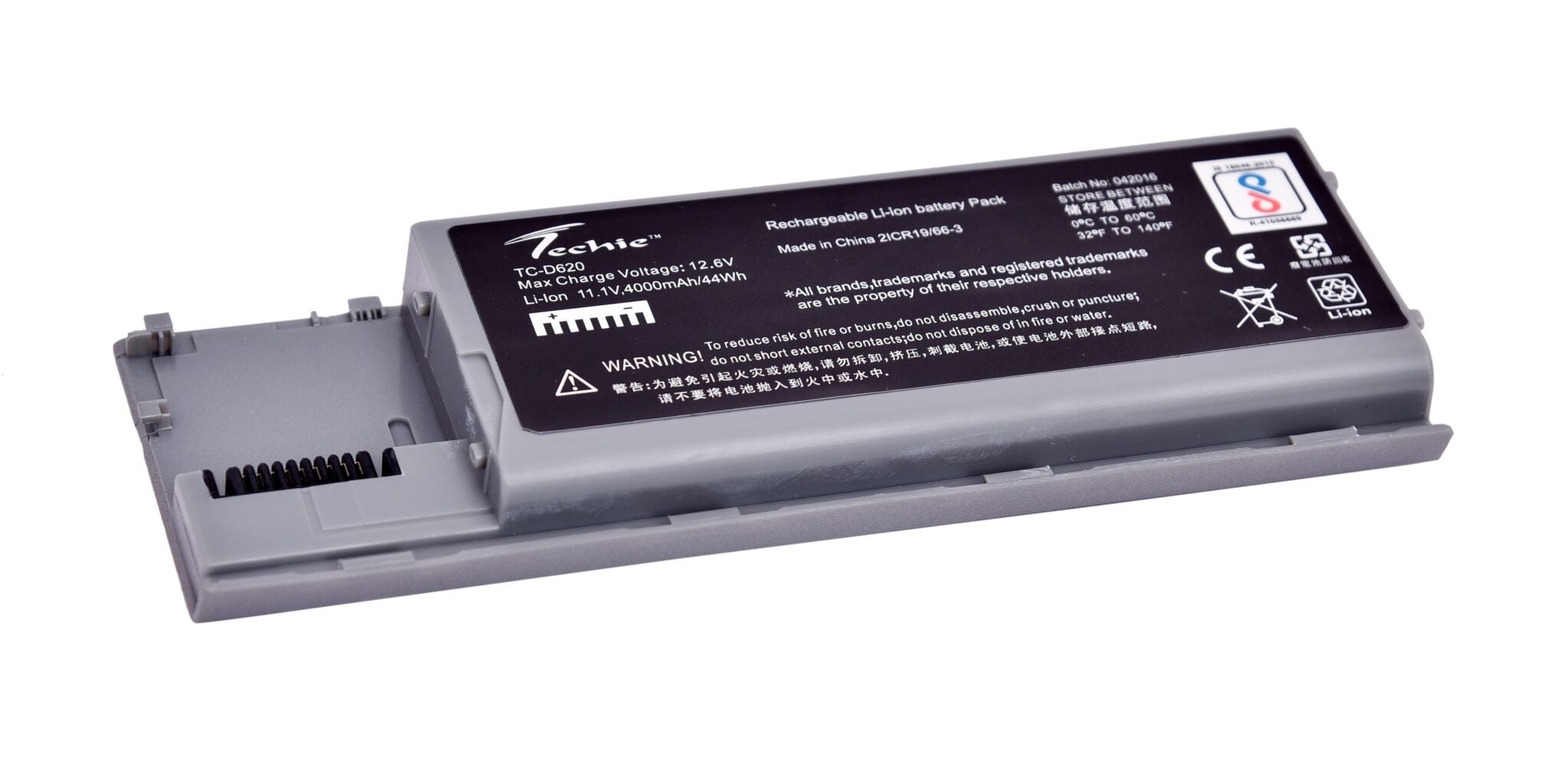 Techie Compatible Laptop Battery for Dell Latitude D620 / D630 Series