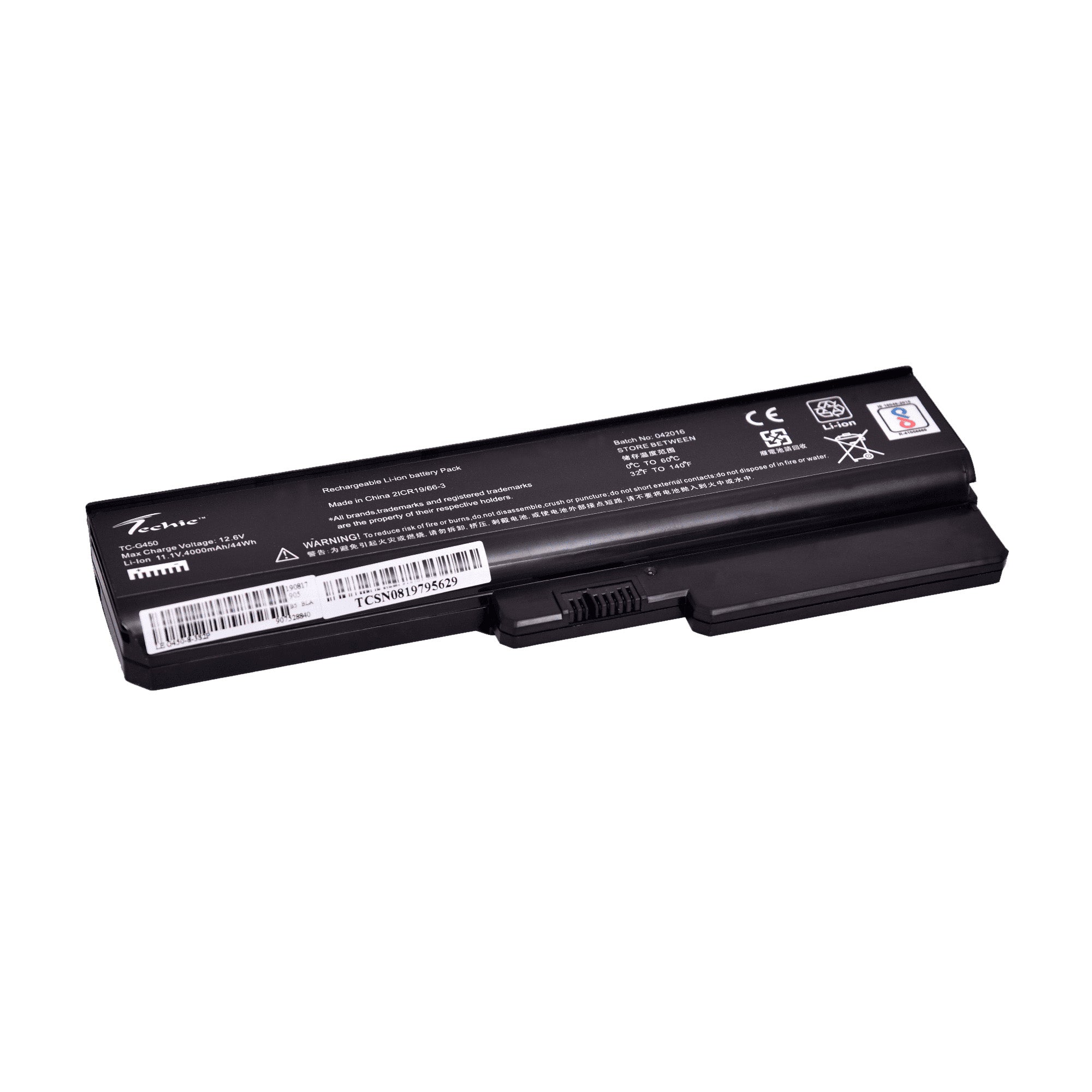 Techie Compatible Laptop Battery for Lenovo G Series (G450 Series Compatible)
