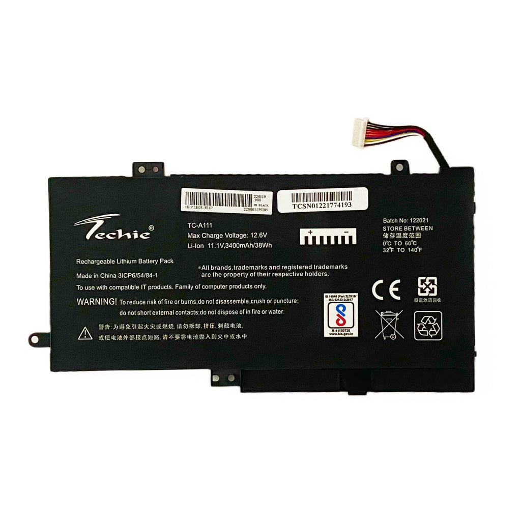 Techie Compatible Laptop Battery for HP X360 330 G1 Series (LE03 / LE03XL)