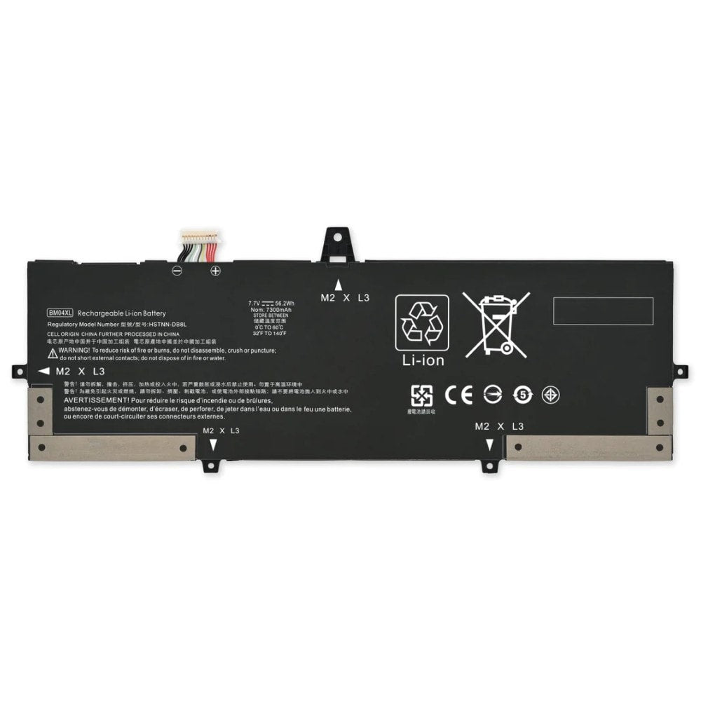 Techie Compatible BM04XL Laptop Battery for HP EliteBook x360 1030 G3 (HSTNN-UB7L)