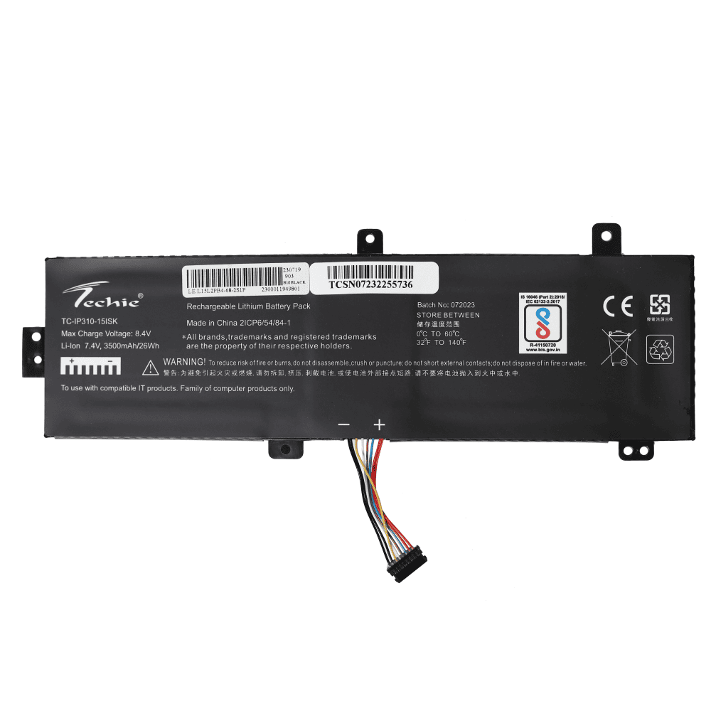 Techie Compatible Laptop Battery for Lenovo IP310-15ABR – IdeaPad 310-15IKB / 310-15ISK / 510-15ISK Series