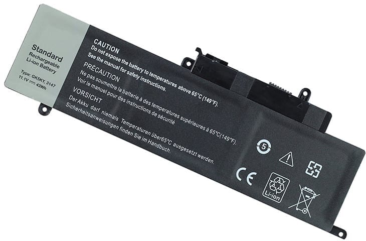 Techie Compatible Laptop Battery for Dell Inspiron 11 3147 / 3148 / 3157 / Inspiron 13 7347 / 7348 (GK5KY)