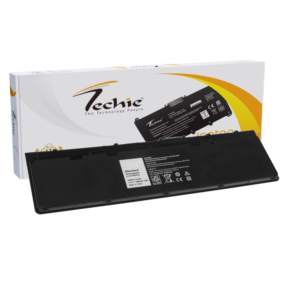 Techie Compatible Laptop Battery for Dell 7240 – Latitude E7240 / E7250 Series