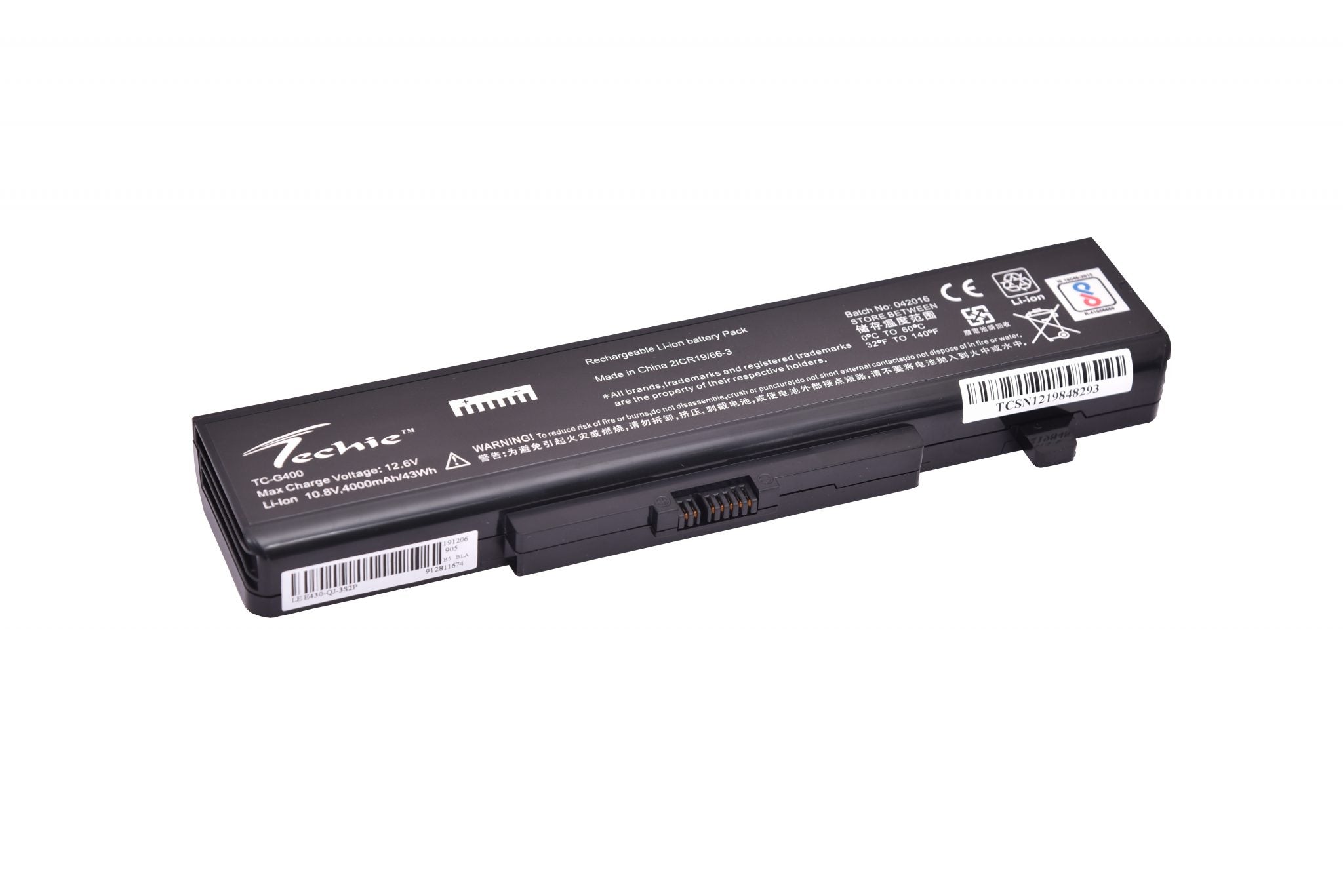 Techie Compatible Laptop Battery for Lenovo ThinkPad Edge E430 / E530 / E540 Series