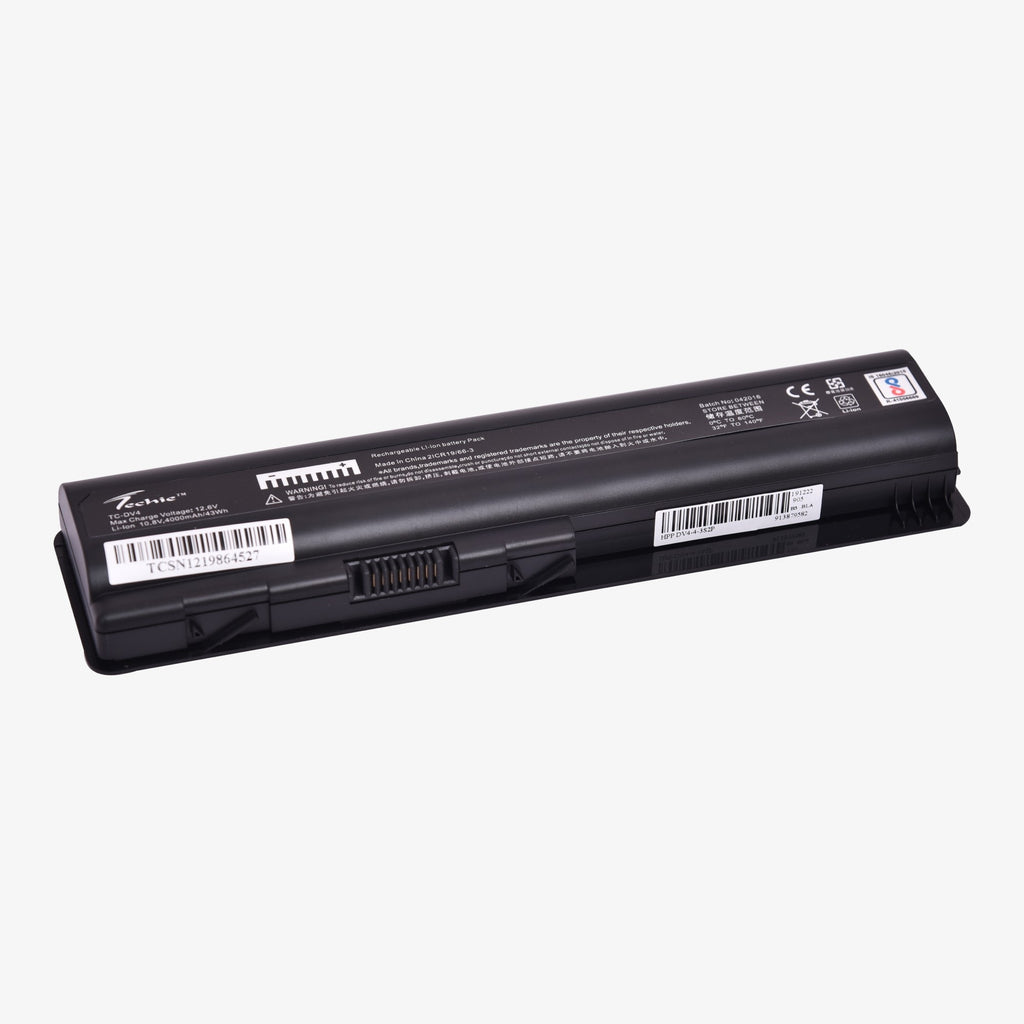 Techie Compatible Laptop Battery for HP Pavilion DV4 / Compaq Presario Series