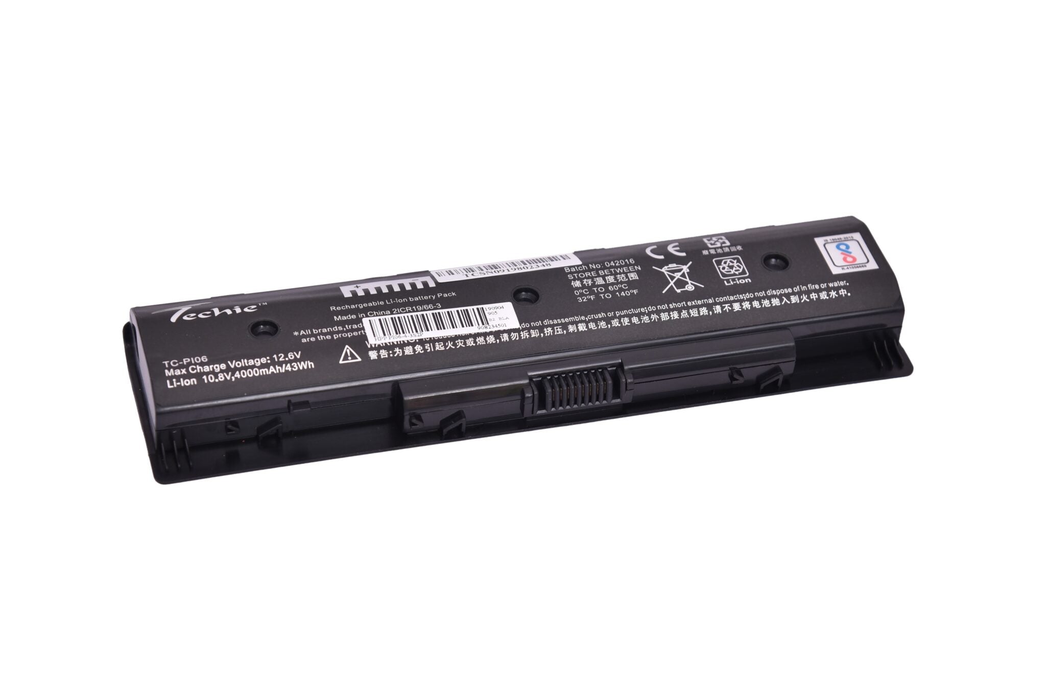 Techie Compatible Laptop Battery for HP Envy / Pavilion Series (PI06 / PI09 / P106)