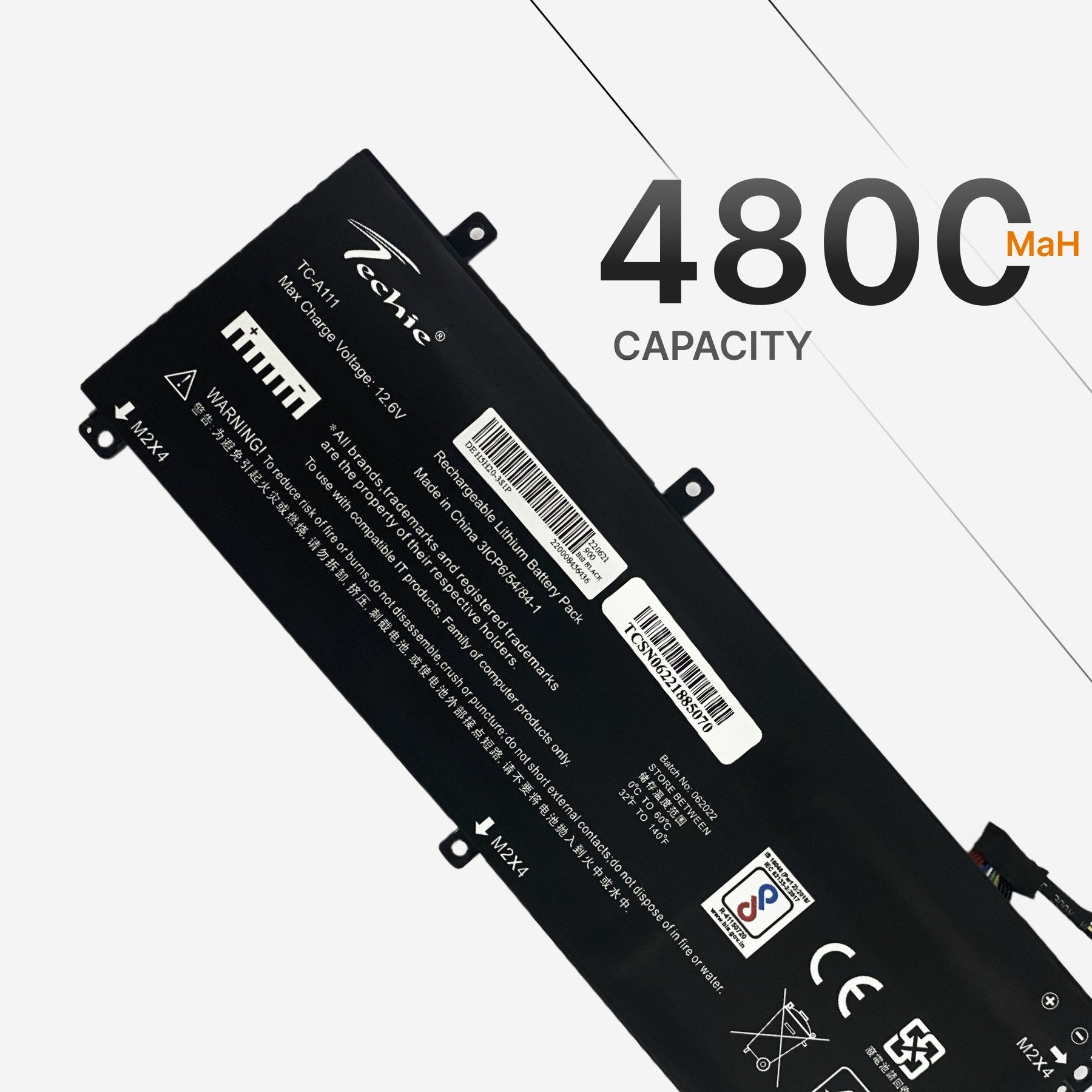 Techie Compatible Laptop Battery for Dell XPS 15 / Precision 5510 (H5H20)