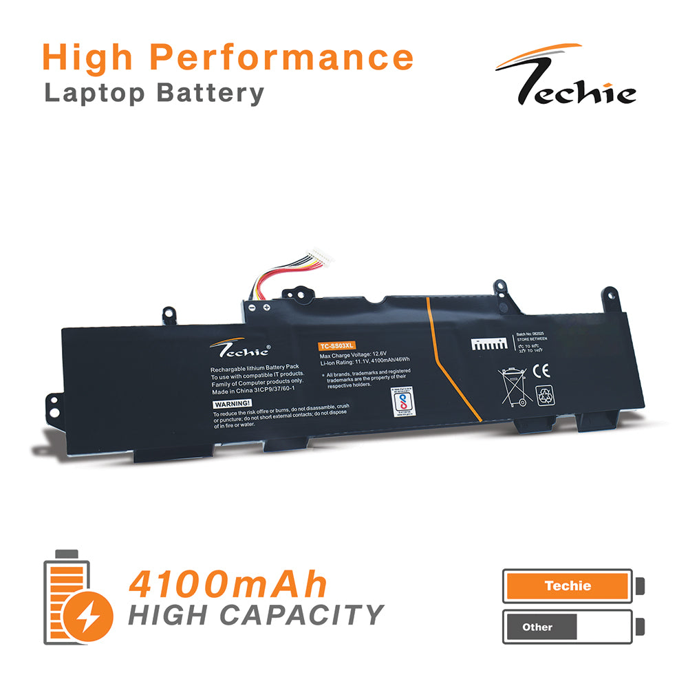 Techie Pro Series Laptop Battery for HP EliteBook / ZBook Series (SS03XL)