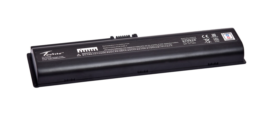Techie Compatible Laptop Battery for HP DV2000 – Pavilion DV2300 / DV2400 Series