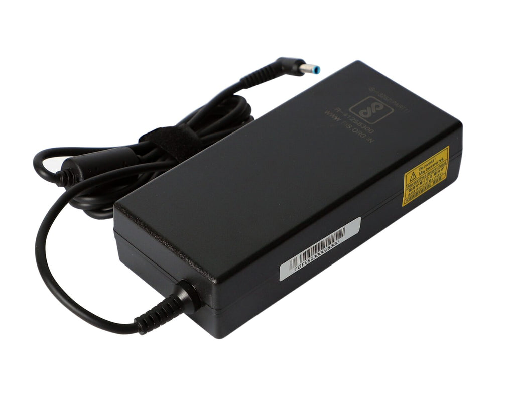 Techie Compatible HP 120W Laptop Charger (18.5V, 6.5A) | 4.5 × 3.0 mm Blue Tip