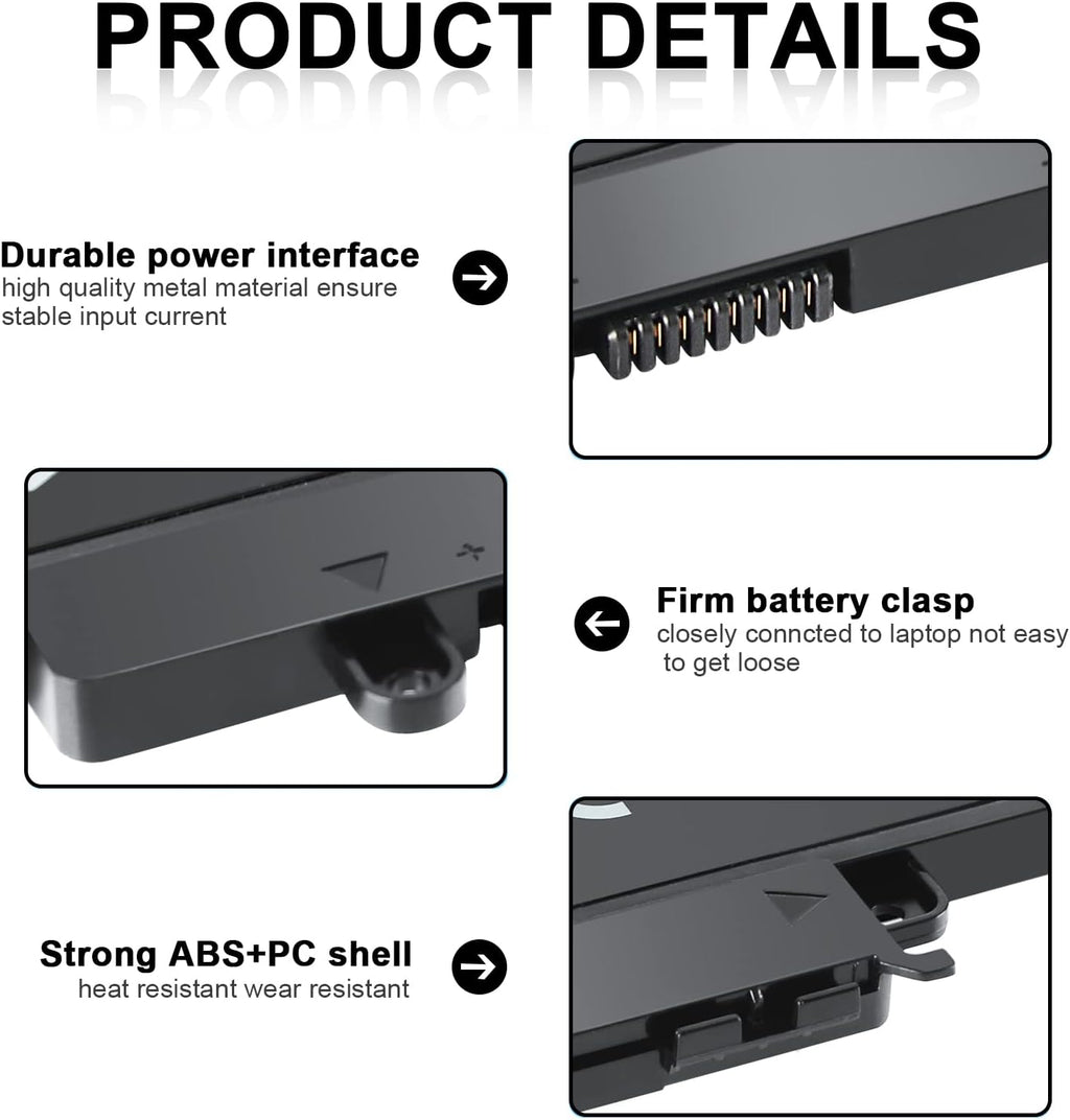 Techie Compatible Laptop Battery for Dell Inspiron 11 3147 / 3148 / 3157 / Inspiron 13 7347 / 7348 (GK5KY)