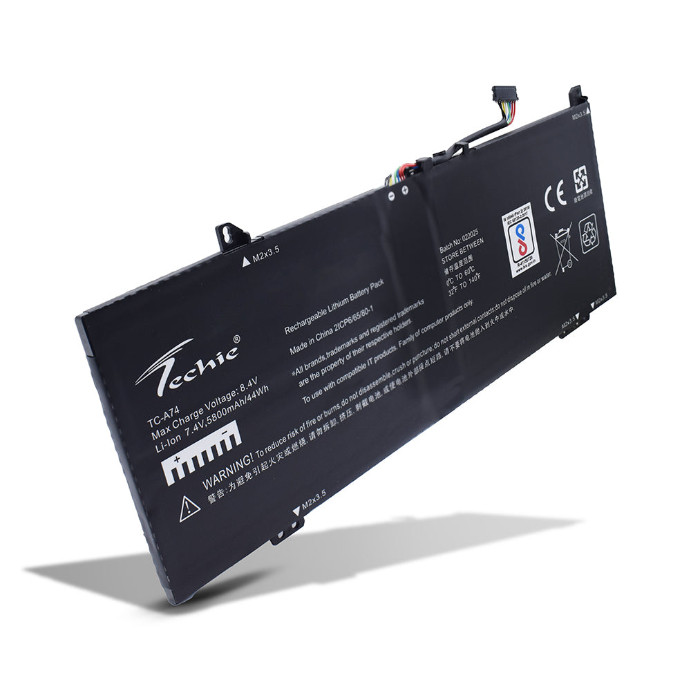 Techie Compatible Laptop Battery for Lenovo Ideapad 530S-15IKB / Yoga 530 / Flex 6 Series (L17C4PB0)