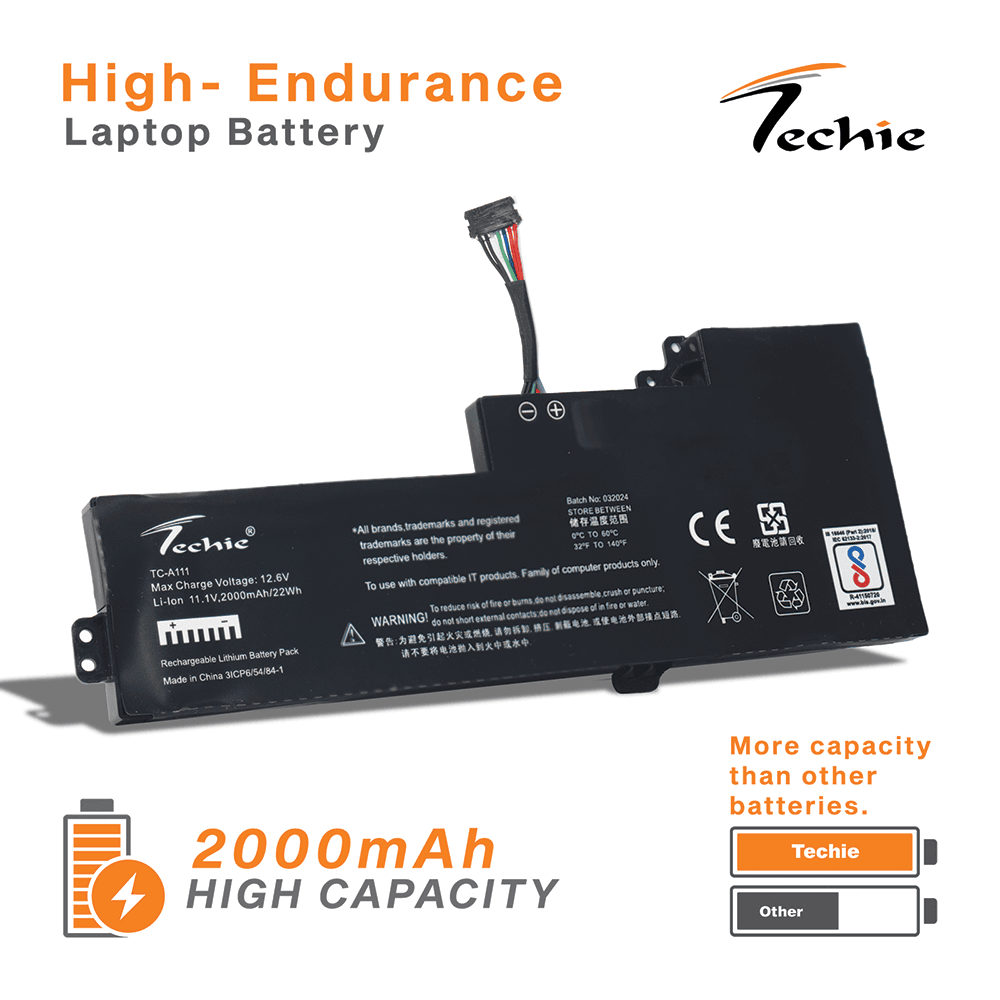 Techie Compatible Laptop Battery for Lenovo 01AV419 – 01AV420 / 01AV421 / 01AV489 (ThinkPad T480 / T470 Series)