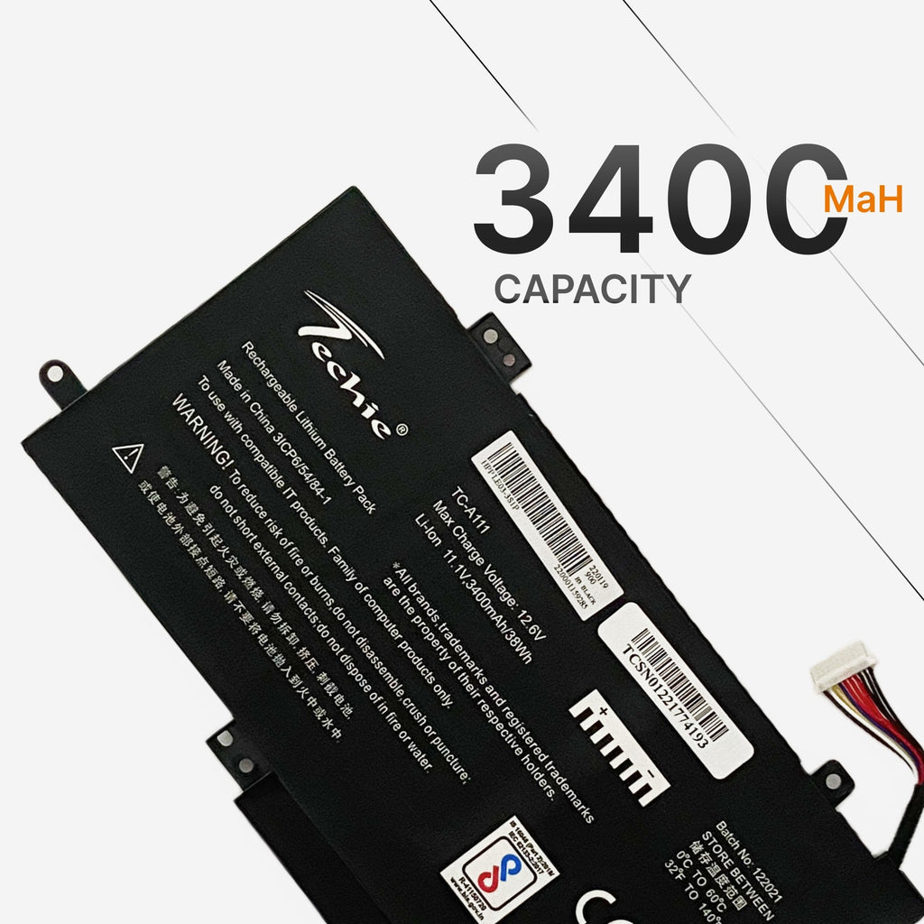 Techie Compatible Laptop Battery for HP X360 330 G1 Series (LE03 / LE03XL)