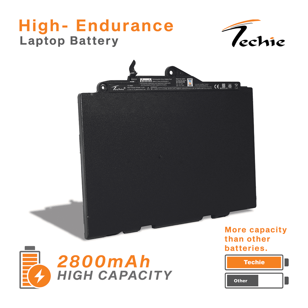 Techie Compatible Laptop Battery for HP EliteBook 725 G3 / 725 G4 / 820 G3 / 820 G4 / 828 G4 (SN03XL / ST03XL)