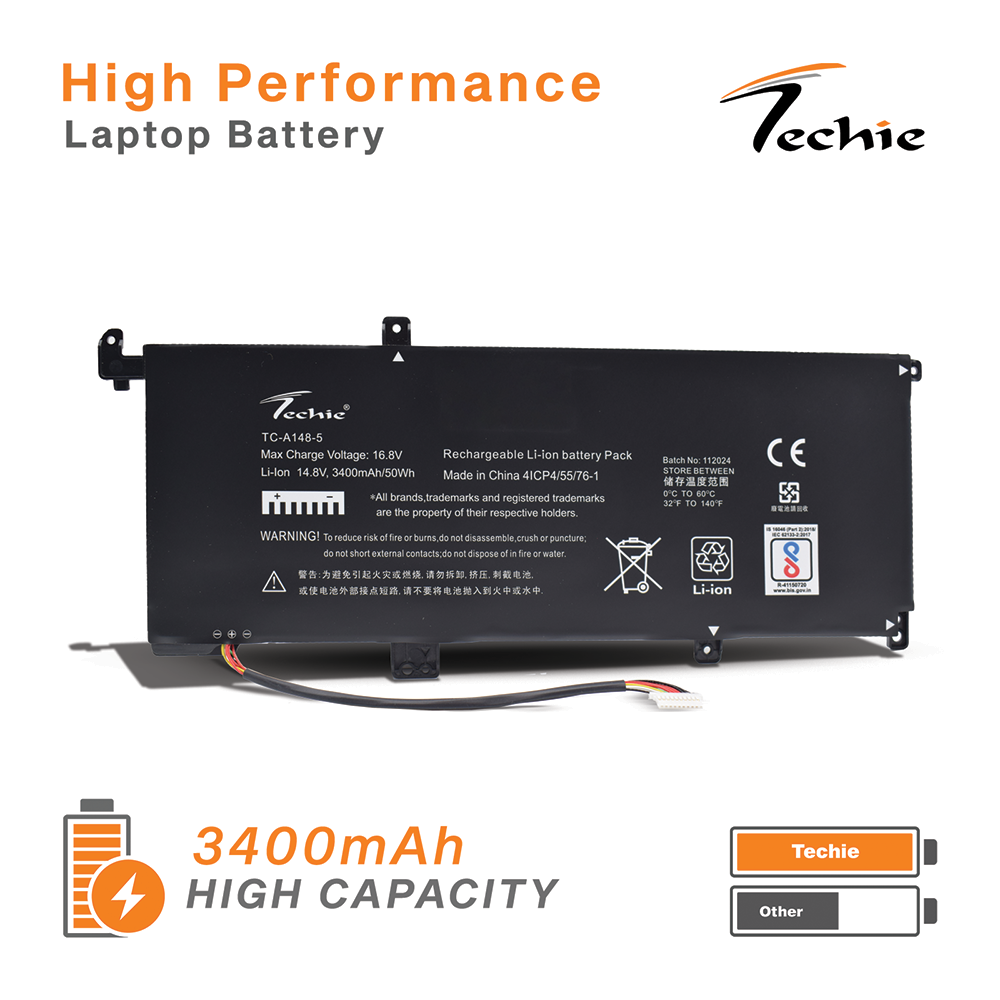 Techie Compatible Laptop Battery for HP EliteBook Series (MB04XL / MB04055XL / MBO4XL)