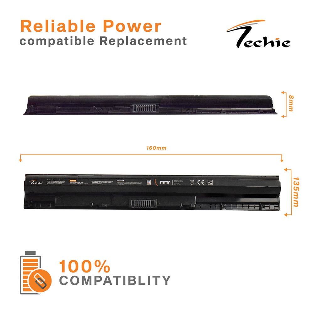 Techie Pro Series Laptop Battery for Dell Inspiron 3451 / 3452 / 3458 / 3551 / 3552 / 3558 (M5Y1K)