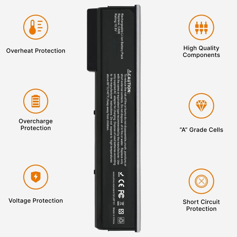 Techie Compatible Laptop Battery for HP CA06 – CA06XL / CA09 / HSTNN-DB4Y / HSTNN-LB4Z Series