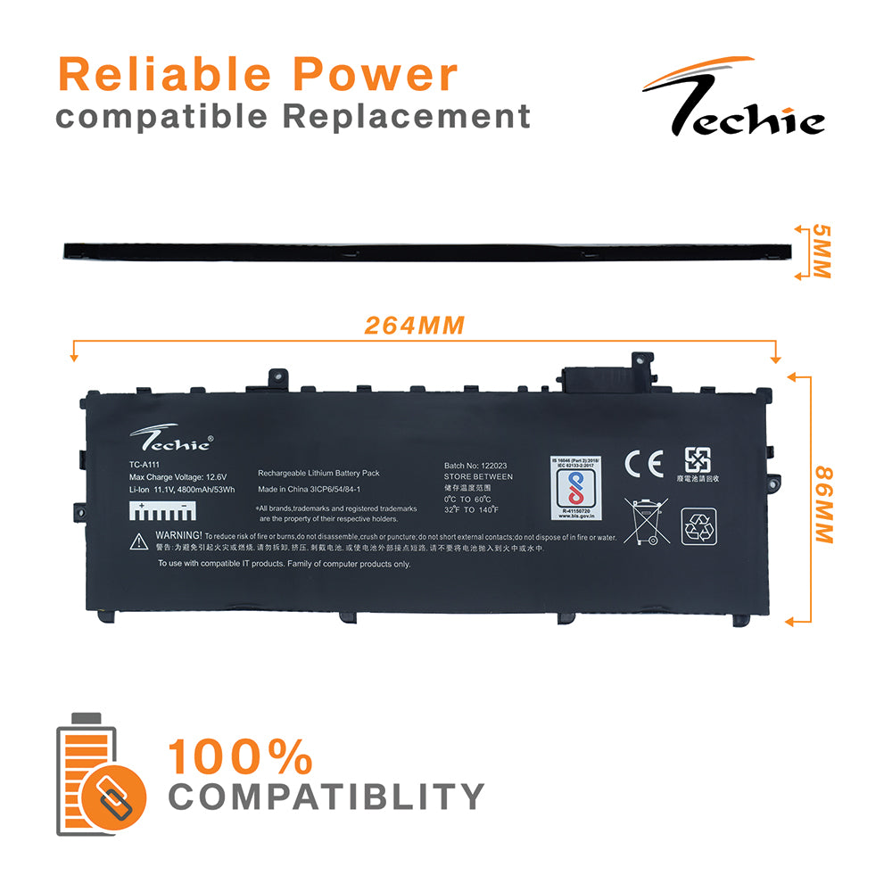 Techie Compatible Laptop Battery for Lenovo ThinkPad X1 Carbon Gen 5 (01AV430 Compatible)