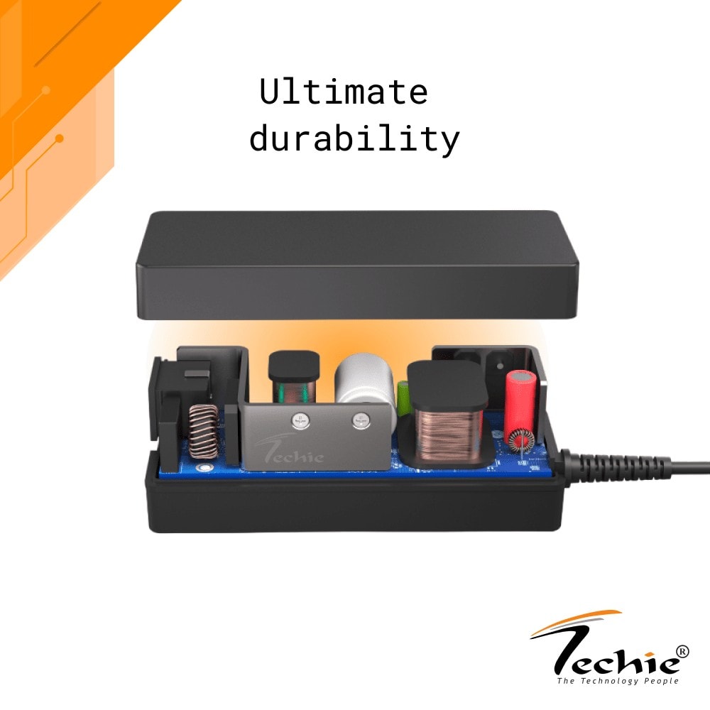 Techie Compatible HP 65W Laptop Charger for 250 G2 G3 G4 G5 15-R Series (19.5V, 3.33A)