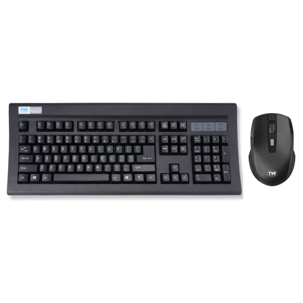 TVS Gold Platina Wireless Mechanical Keyboard & Mouse Combo