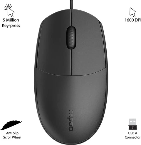 Rapoo N100 USB Weird Mouse