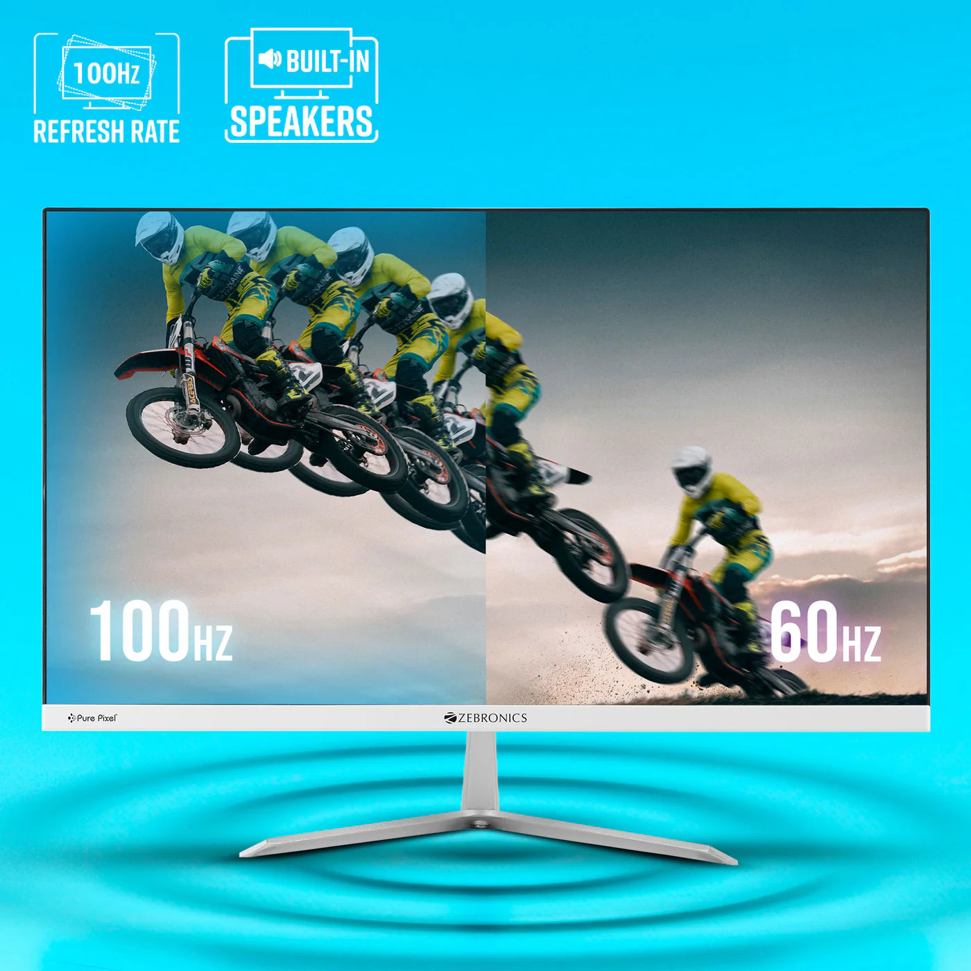 ZEBRONICS EA124 24″ FHD LED Monitor